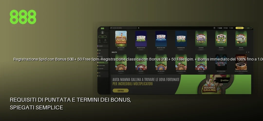 888 Casino promotional banner